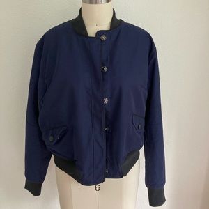 Under armor navy bomber jacket